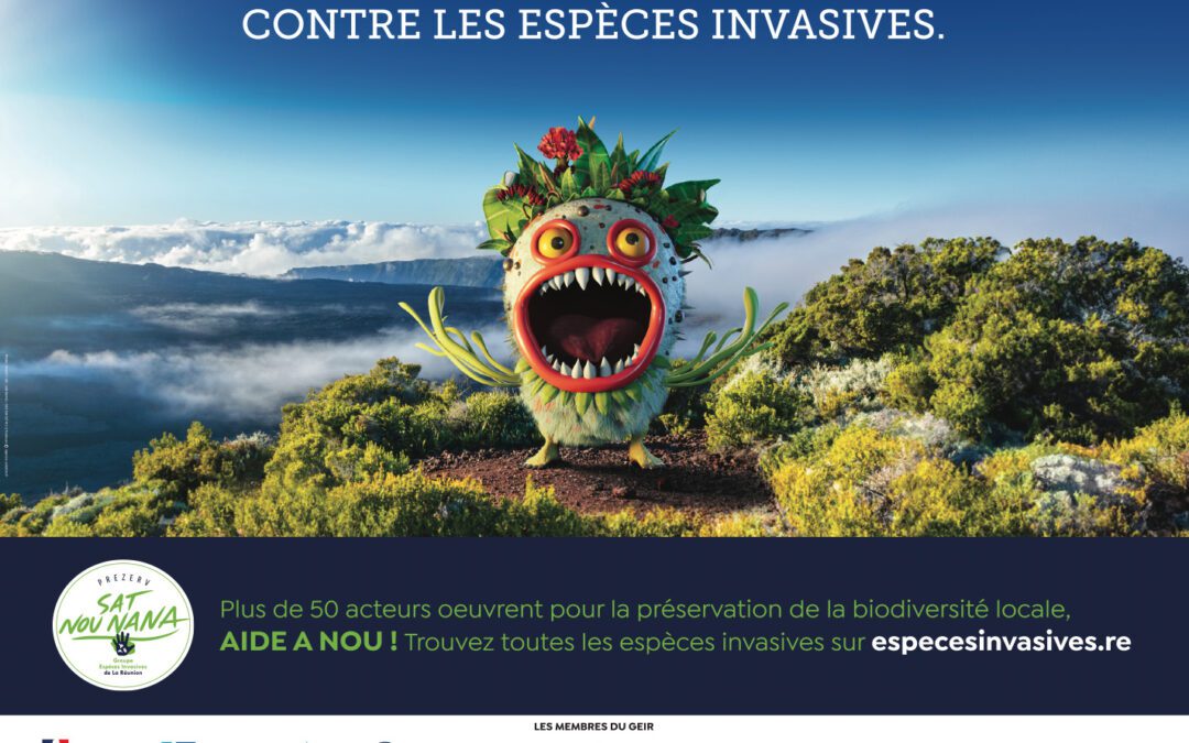 ENSEMBLE, PROTÉGEONS NOTRE ÎLE CONTRE LES ESPÈCES INVASIVES.