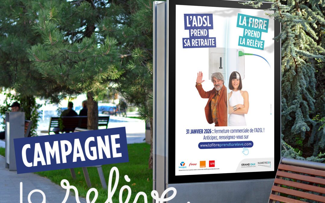 L’ADSL prend sa retraite, la fibre prend la relève