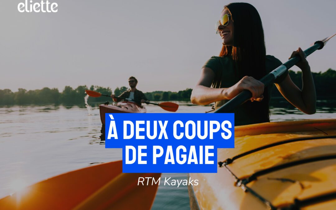 À deux coups de pagaie